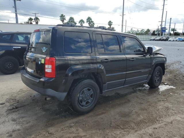 1C4NJPBA3GD700406 - 2016 JEEP PATRIOT SPORT BLACK photo 3