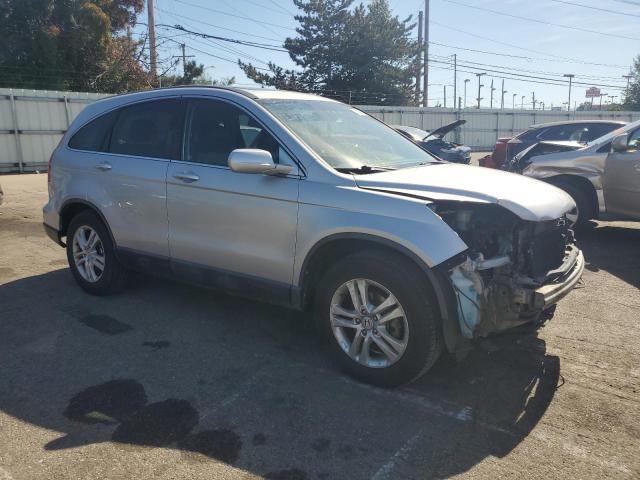 5J6RE4H72AL019175 - 2010 HONDA CR-V EXL SILVER photo 4