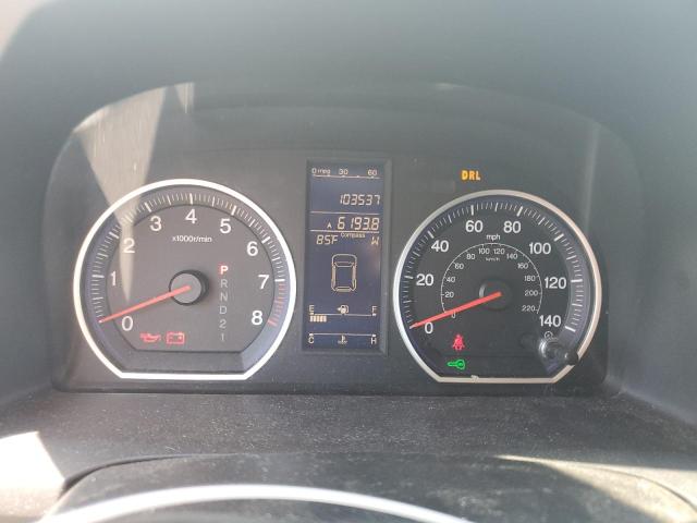 5J6RE4H72AL019175 - 2010 HONDA CR-V EXL SILVER photo 9