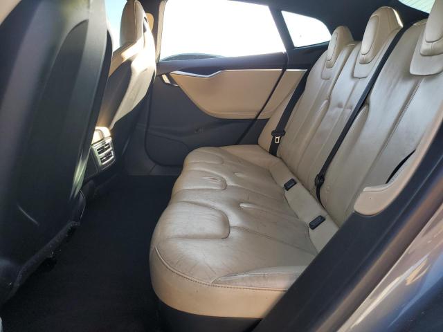 5YJSA1S16EFP33227 - 2014 TESLA MODEL S Grau Foto 10