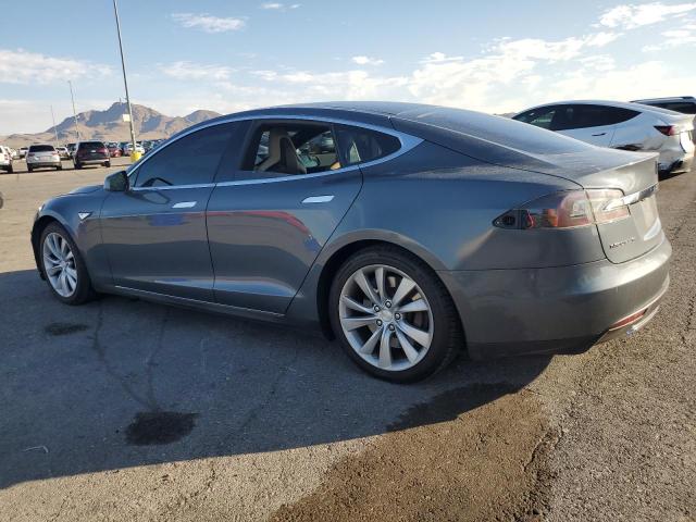 5YJSA1S16EFP33227 - 2014 TESLA MODEL S Grau Foto 2