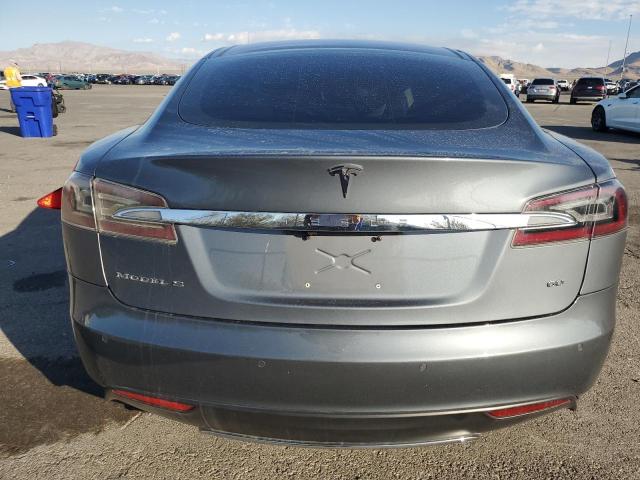 5YJSA1S16EFP33227 - 2014 TESLA MODEL S Grau Foto 6