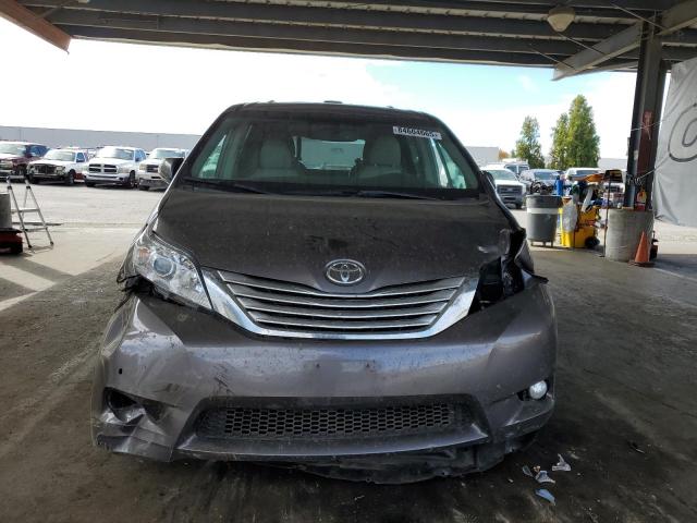 5TDDK3DC9ES075981 - 2014 TOYOTA SIENNA XLE GRAY photo 5