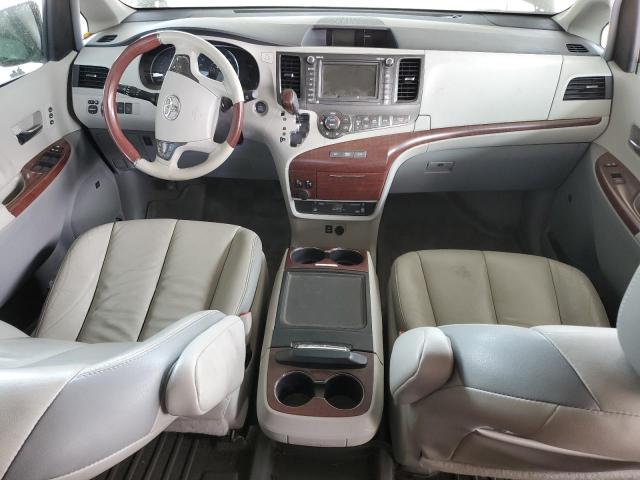 5TDDK3DC9ES075981 - 2014 TOYOTA SIENNA XLE GRAY photo 8