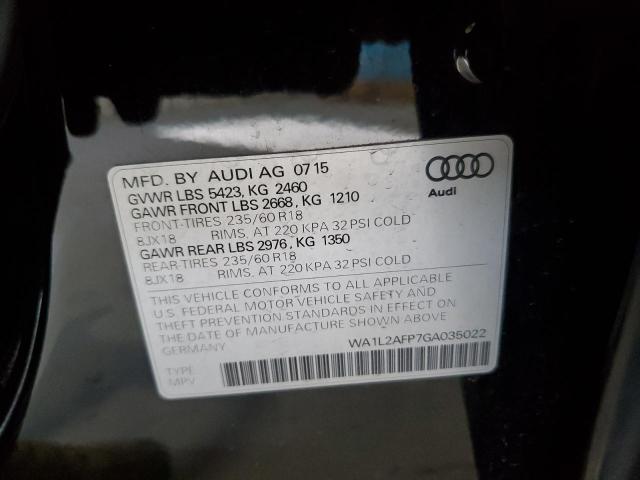 WA1L2AFP7GA035022 - 2016 AUDI Q5 PREMIUM PLUS Qara foto 13