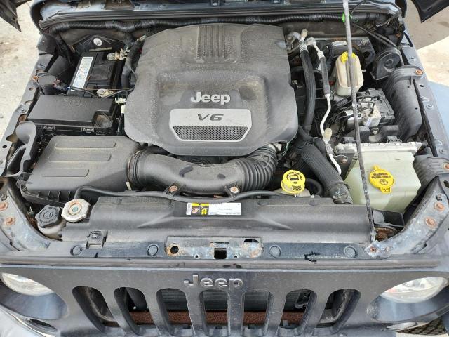 1C4BJWDG0GL142177 - 2016 JEEP WRANGLER U SPORT BLACK photo 12