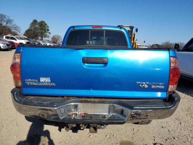 5TETU62N95Z125521 - 2005 TOYOTA TACOMA PRERUNNER ACCESS CAB BLUE photo 6