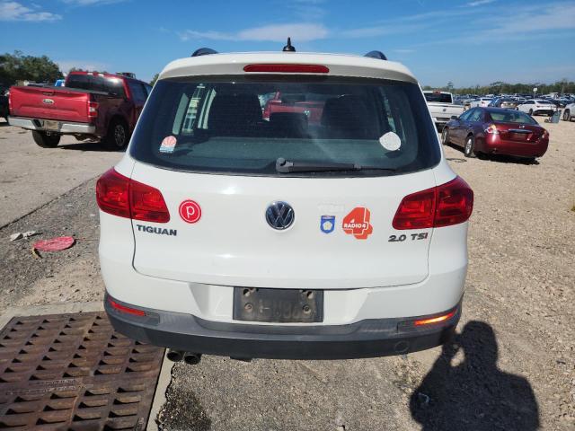 WVGAV7AX7FW504623 - 2015 VOLKSWAGEN TIGUAN S WHITE photo 6