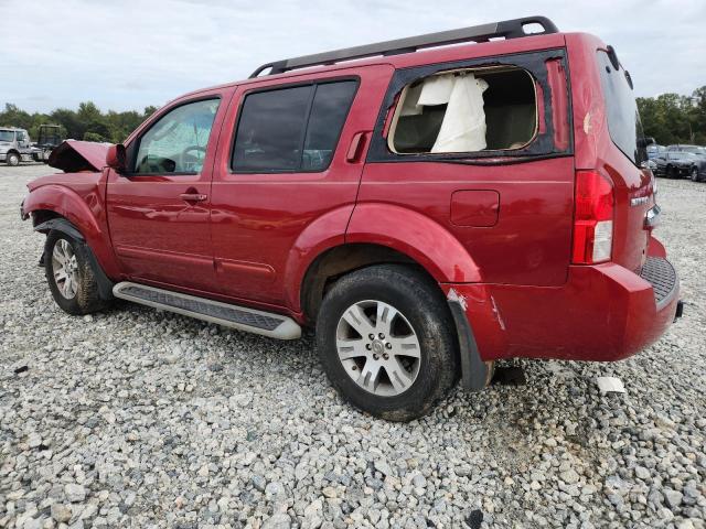 5N1AR18U69C615263 - 2009 NISSAN PATHFINDER S 栗色 照片 2