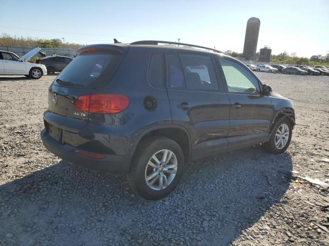 WVGAV7AX0FW535194 - 2015 VOLKSWAGEN TIGUAN S BLUE photo 3