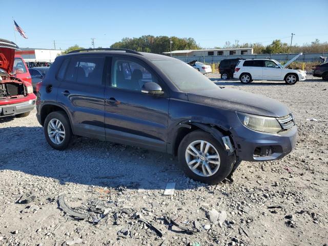 WVGAV7AX0FW535194 - 2015 VOLKSWAGEN TIGUAN S BLUE photo 4