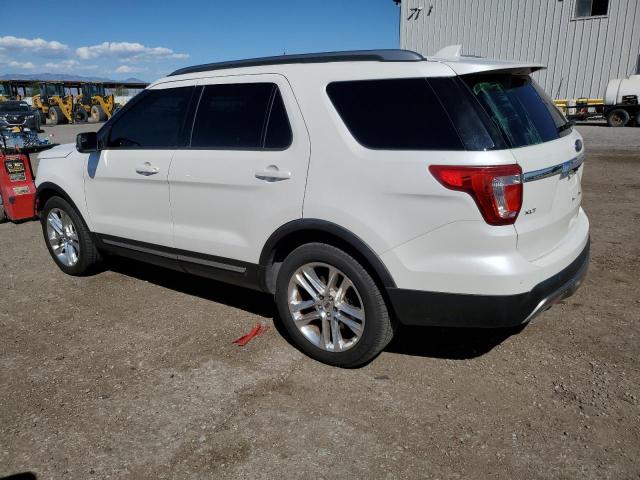 1FM5K8D80GGB39458 - 2016 FORD EXPLORER XLT WHITE photo 2