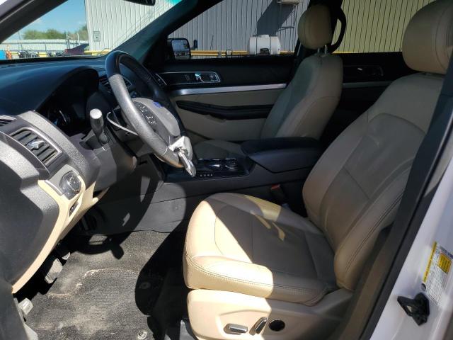 1FM5K8D80GGB39458 - 2016 FORD EXPLORER XLT WHITE photo 7