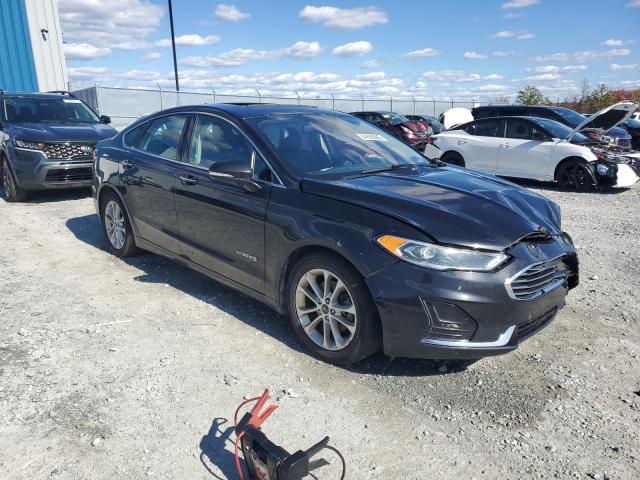 3FA6P0MUXKR155666 - 2019 FORD FUSION SEL Черный фото 4