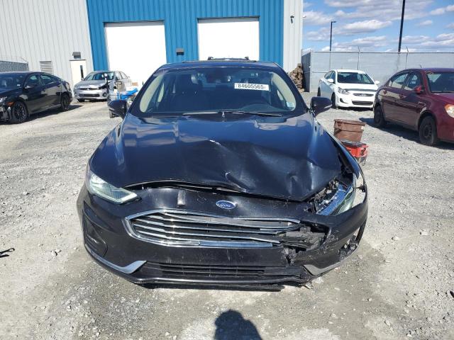 3FA6P0MUXKR155666 - 2019 FORD FUSION SEL Черный фото 5