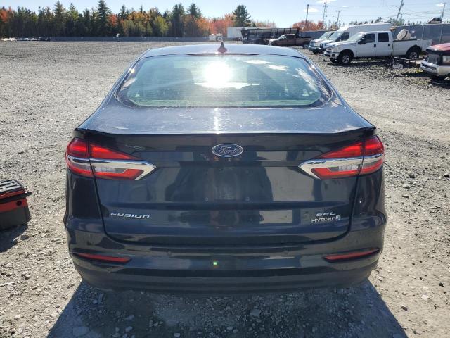 3FA6P0MUXKR155666 - 2019 FORD FUSION SEL Черный фото 6