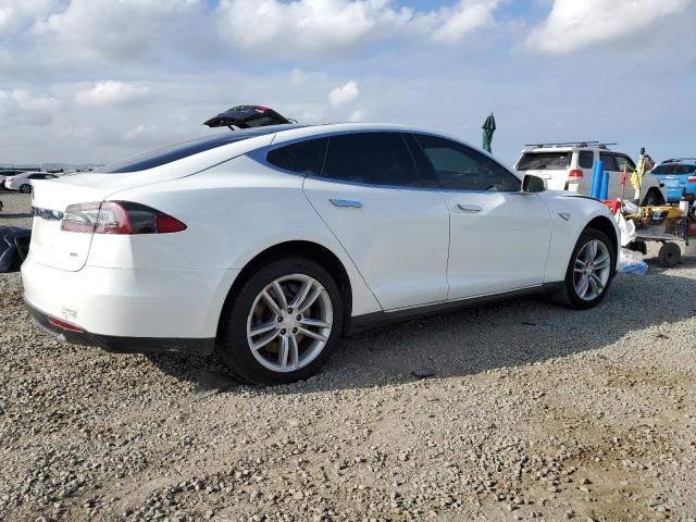 5YJSA1DN8DFP12278 - 2013 TESLA MODEL S WHITE photo 3