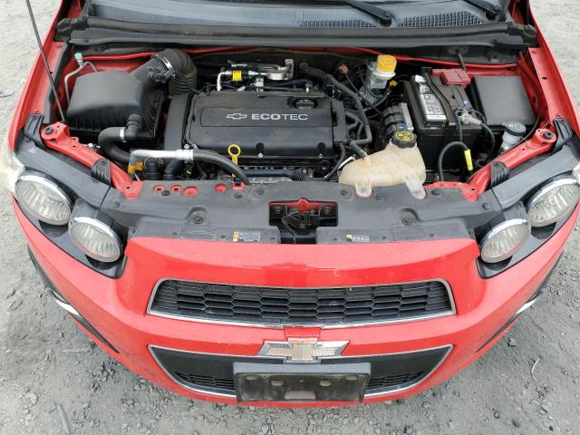 1G1JA6SG5E4125521 - 2014 CHEVROLET SONIC LS 红色 照片 11