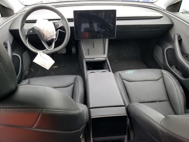 5YJ3E1EA3SF971858 - 2025 TESLA MODEL 3 WHITE photo 8