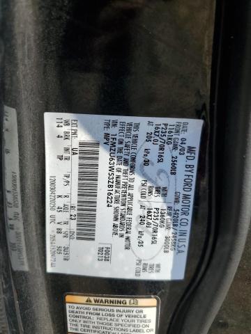 1FMZU63W53ZB16224 - 2003 FORD EXPLORER XLT BLACK photo 13