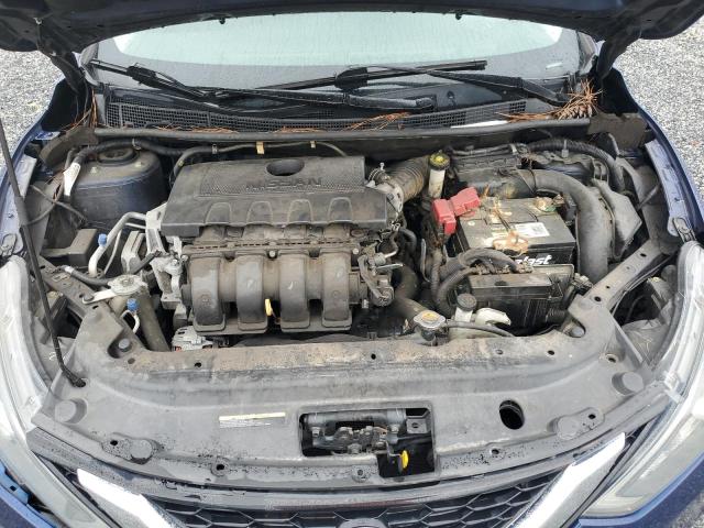 3N1AB7AP9JY326618 - 2018 NISSAN SENTRA S 蓝色 照片 11
