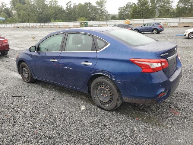 3N1AB7AP9JY326618 - 2018 NISSAN SENTRA S 蓝色 照片 2