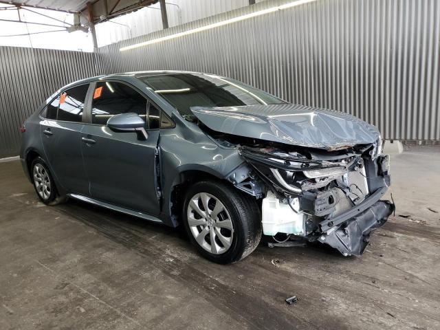5YFEPMAE5NP297833 - 2022 TOYOTA COROLLA LE BLUE photo 4
