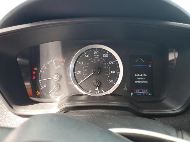 5YFEPMAE5NP297833 - 2022 TOYOTA COROLLA LE BLUE photo 9