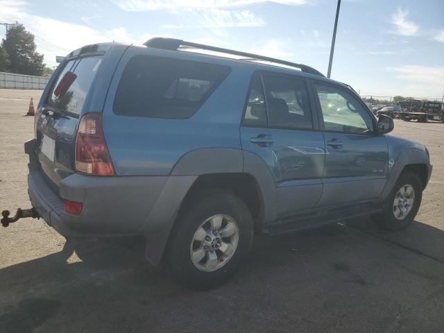 JTEBT14R930003283 - 2003 TOYOTA 4RUNNER SR5 BLUE photo 3