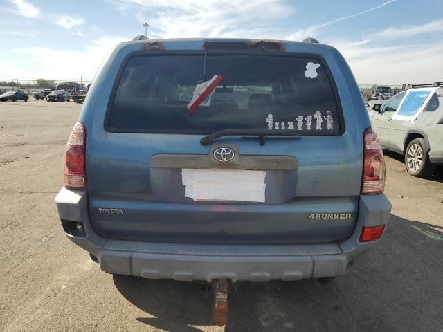 JTEBT14R930003283 - 2003 TOYOTA 4RUNNER SR5 BLUE photo 6