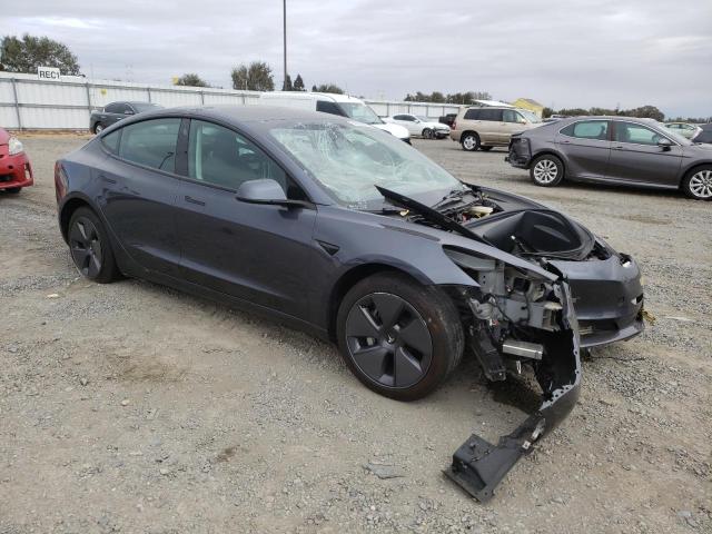 5YJ3E1EAXPF395645 - 2023 TESLA MODEL 3 灰色 照片 4
