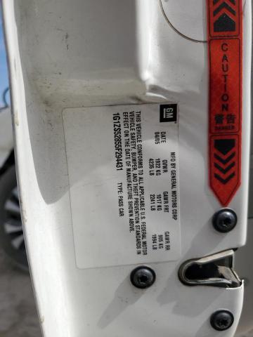 1G1ZS52855F294431 - 2005 CHEVROLET MALIBU WHITE photo 12