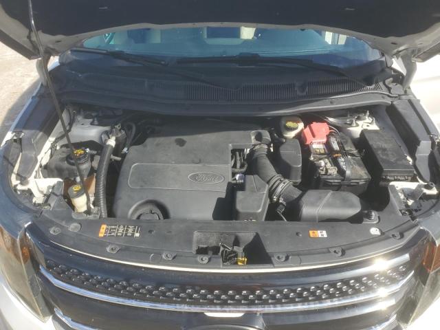 1FM5K7F80FGC58519 - 2015 FORD EXPLORER LIMITED WHITE photo 12