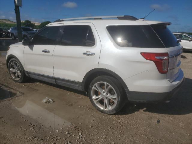 1FM5K7F80FGC58519 - 2015 FORD EXPLORER LIMITED WHITE photo 2