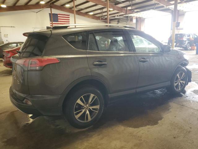 JTMRFREV0HJ139131 - 2017 TOYOTA RAV4 XLE GRAY photo 3