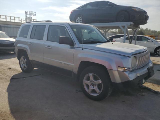 1C4NJPBA1ED505093 - 2014 JEEP PATRIOT SPORT SILVER photo 4