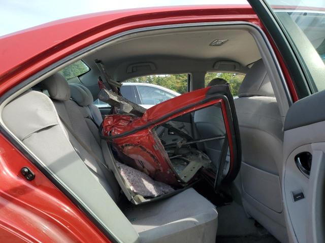 4T4BF3EK1BR209408 - 2011 TOYOTA CAMRY BASE RED photo 10