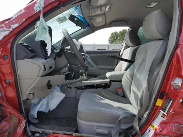4T4BF3EK1BR209408 - 2011 TOYOTA CAMRY BASE RED photo 7