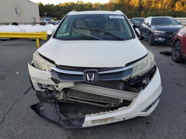 5J6RM4H76FL013972 - 2015 HONDA CR-V EXL WHITE photo 5