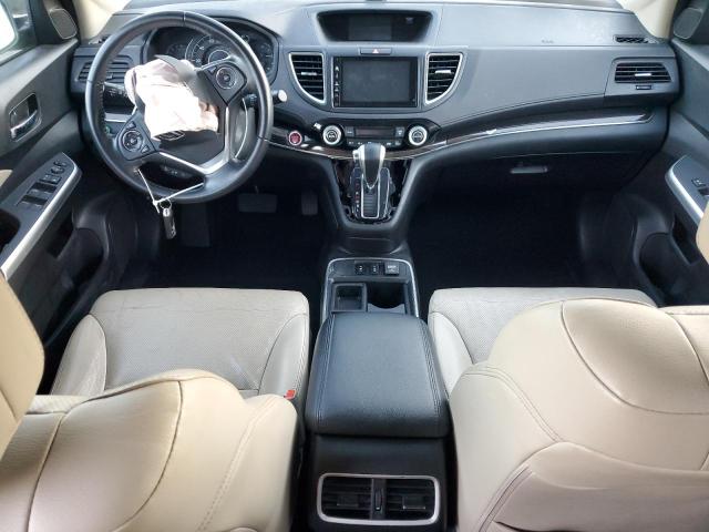 5J6RM4H76FL013972 - 2015 HONDA CR-V EXL WHITE photo 8