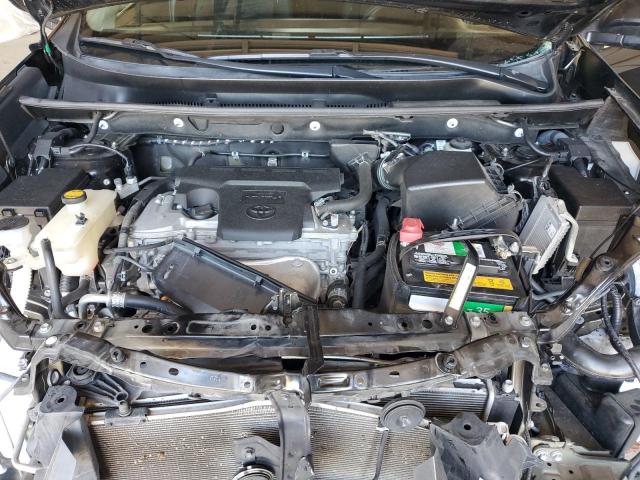 2T3ZFREV8HW389329 - 2017 TOYOTA RAV4 LE შავი ფოტო 12