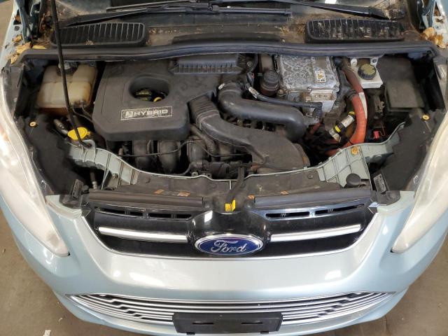 1FADP5BU6DL524354 - 2013 FORD C-MAX SEL TEAL photo 12