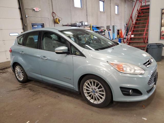 1FADP5BU6DL524354 - 2013 FORD C-MAX SEL TEAL photo 4