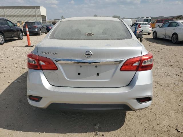 3N1AB7AP1HY324856 - 2017 NISSAN SENTRA S SILVER photo 6