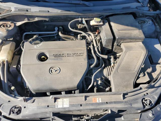 JM1BK32G581174523 - 2008 MAZDA 3 I BLACK photo 11