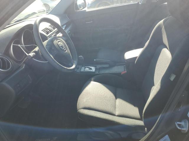 JM1BK32G581174523 - 2008 MAZDA 3 I BLACK photo 7
