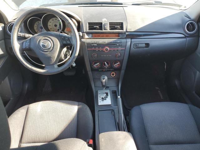 JM1BK32G581174523 - 2008 MAZDA 3 I BLACK photo 8