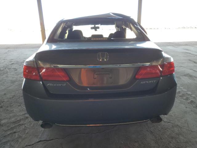 1HGCR2F59EA280327 - 2014 HONDA ACCORD SPORT GRAY photo 6
