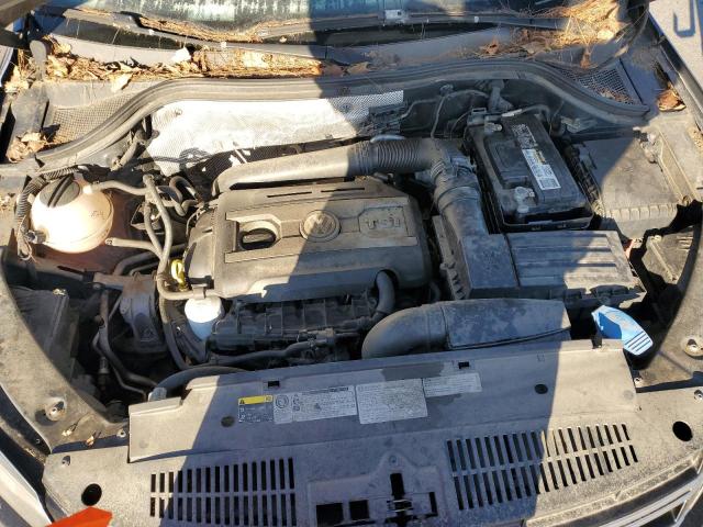 WVGAV7AX4FW009831 - 2015 VOLKSWAGEN TIGUAN S GRAY photo 11