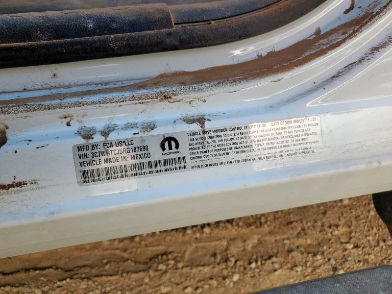 3C7WRTCJ5RG187690 - 2024 RAM 3500 Blanc photo 12